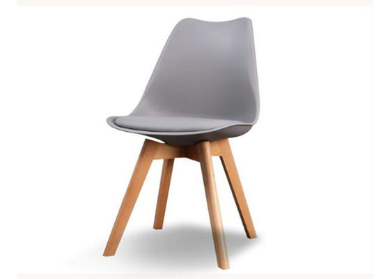 Restaurant Accent Beech Wood Dining Chairs Wear Resistant Anti Erosion