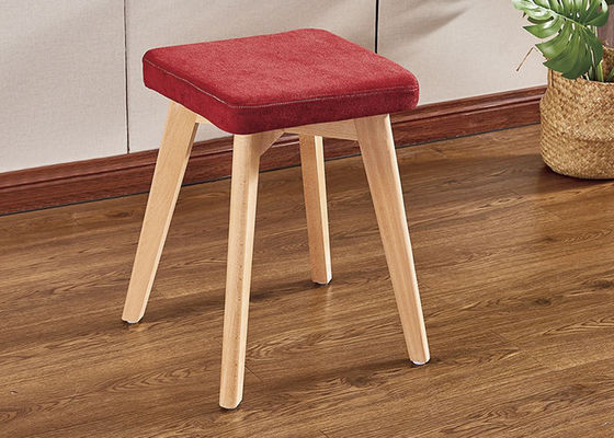 Beech Leg Bedroom Dressing Chair Strong Structure No Smell